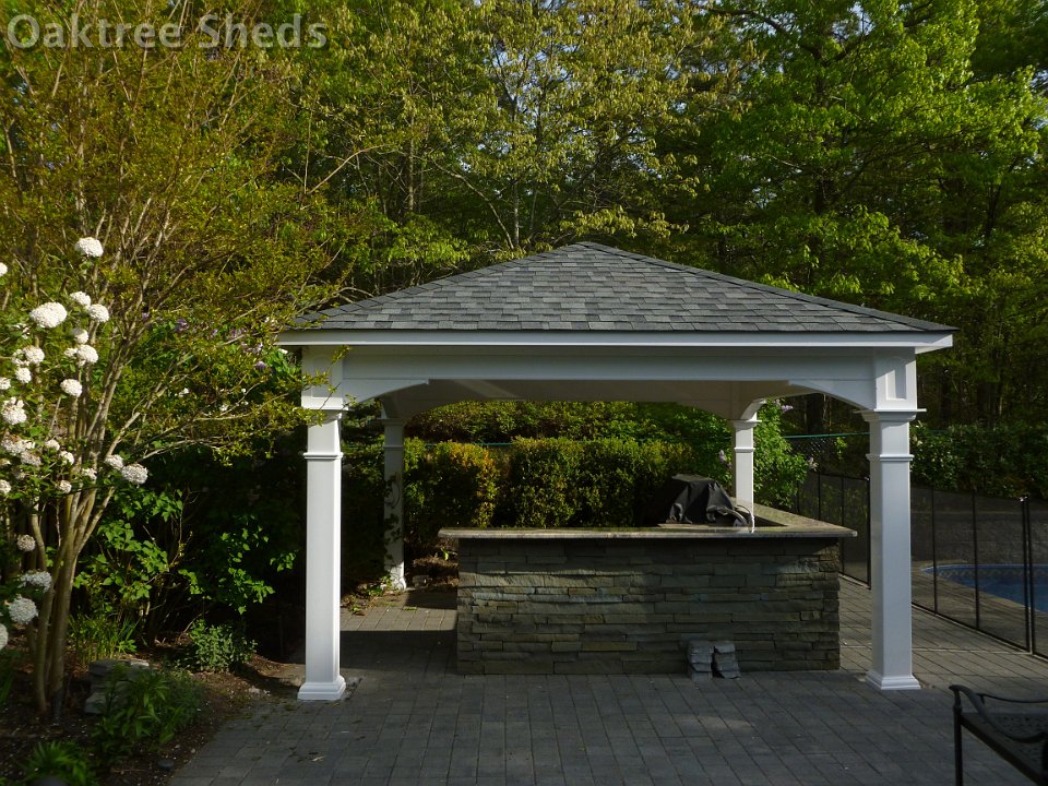 Custom Pavilions Oaktree Sheds &amp; Gazebos