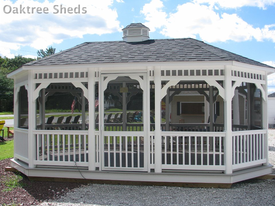 Custom Gazebos Oaktree Sheds &amp; Gazebos