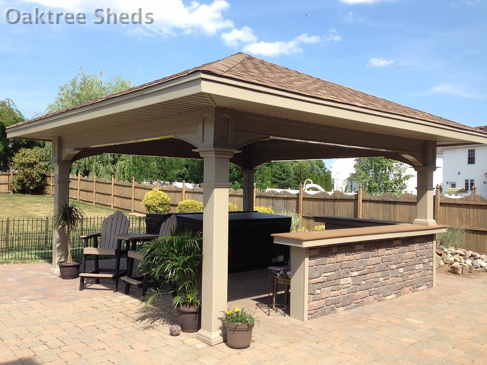 Custom Pavilions Oaktree Sheds & Gazebos