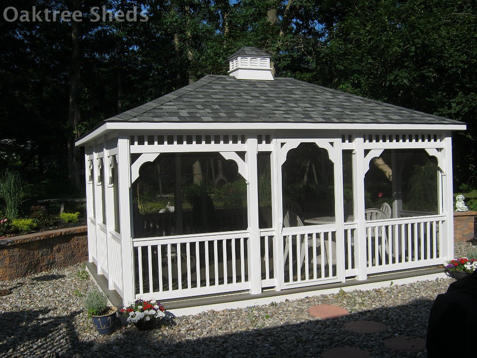 Custom Gazebos Oaktree Sheds &amp; Gazebos