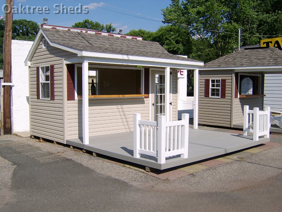 bar sheds oaktree sheds & gazebos