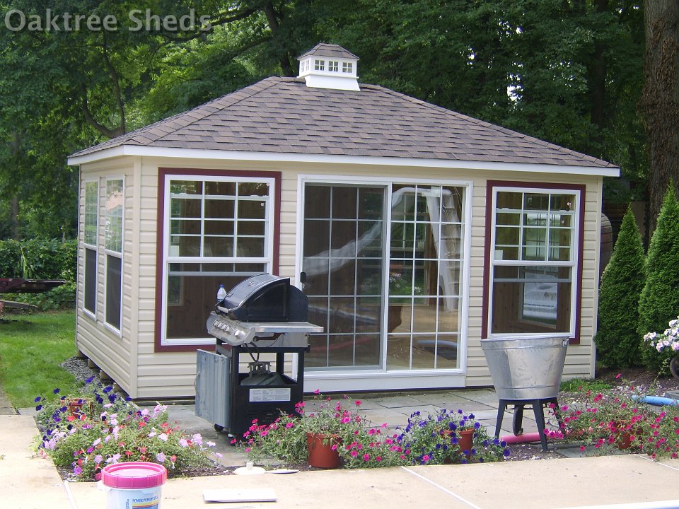 Shed With Sunroom