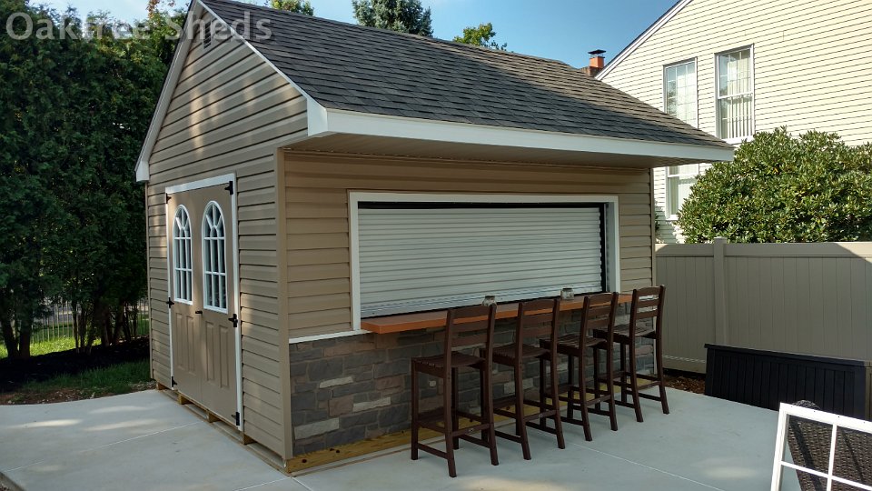 Bar Sheds | OakTree Sheds &amp; Gazebos